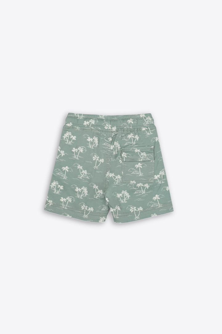 Printed Shorts Grey