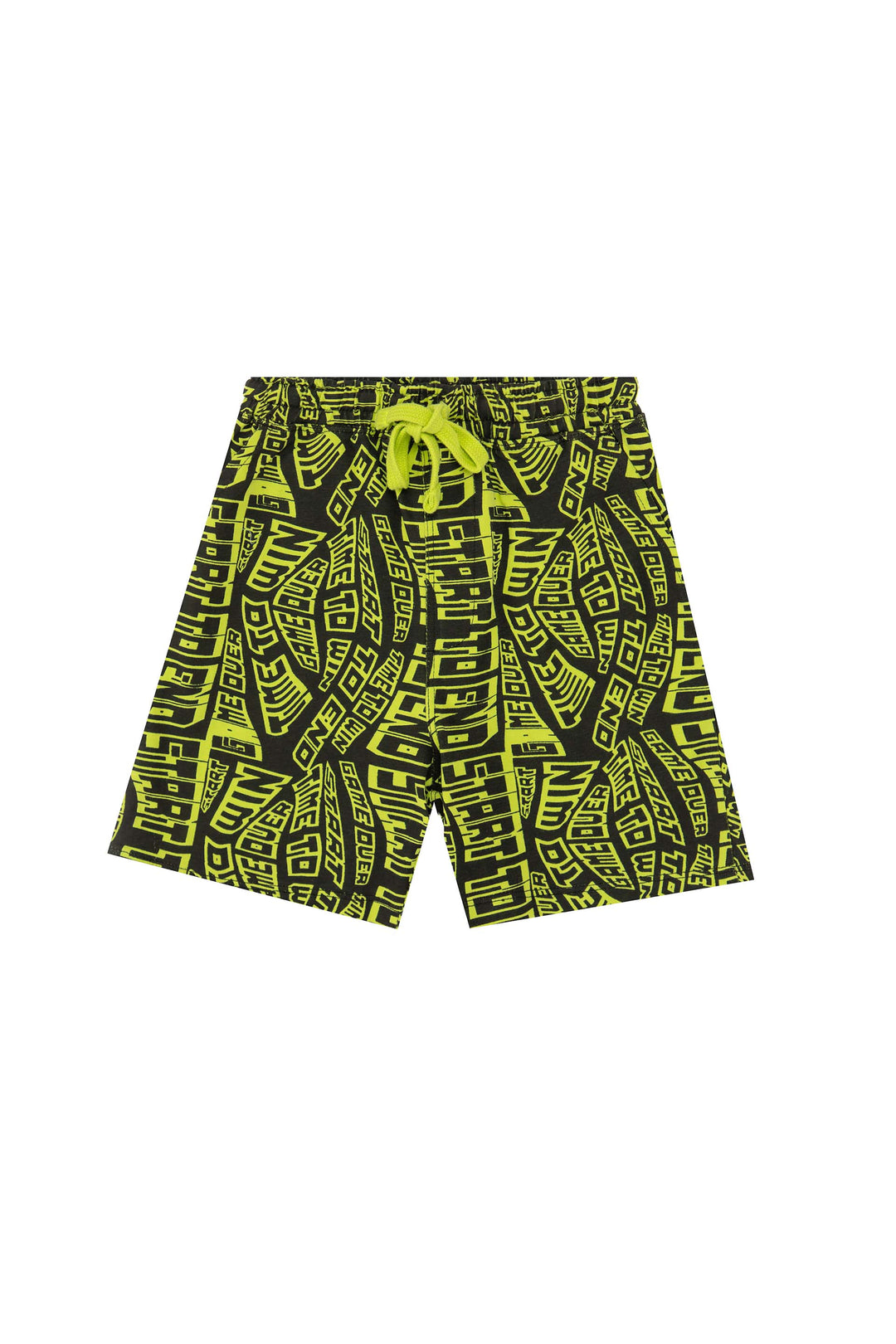 Printed Shorts Blue/Green