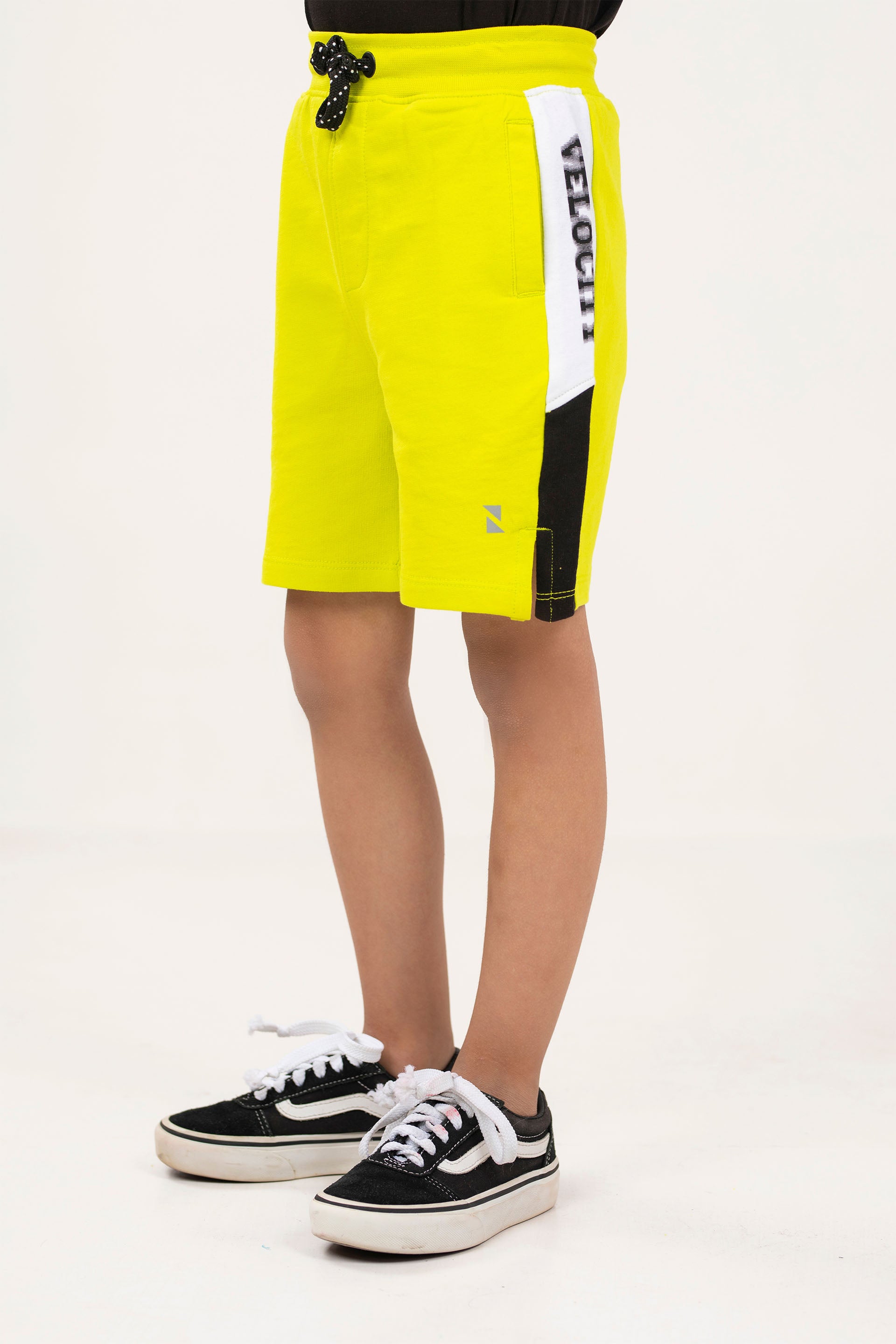 【U LAN】Narin Brushed Track Short Pants Newline MEN CORE SPLIT SHORTS - BLACK | newlinesport.com