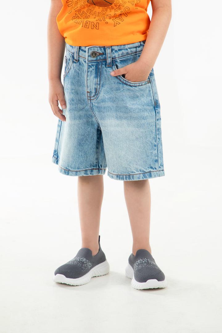Denim Baggy Shorts