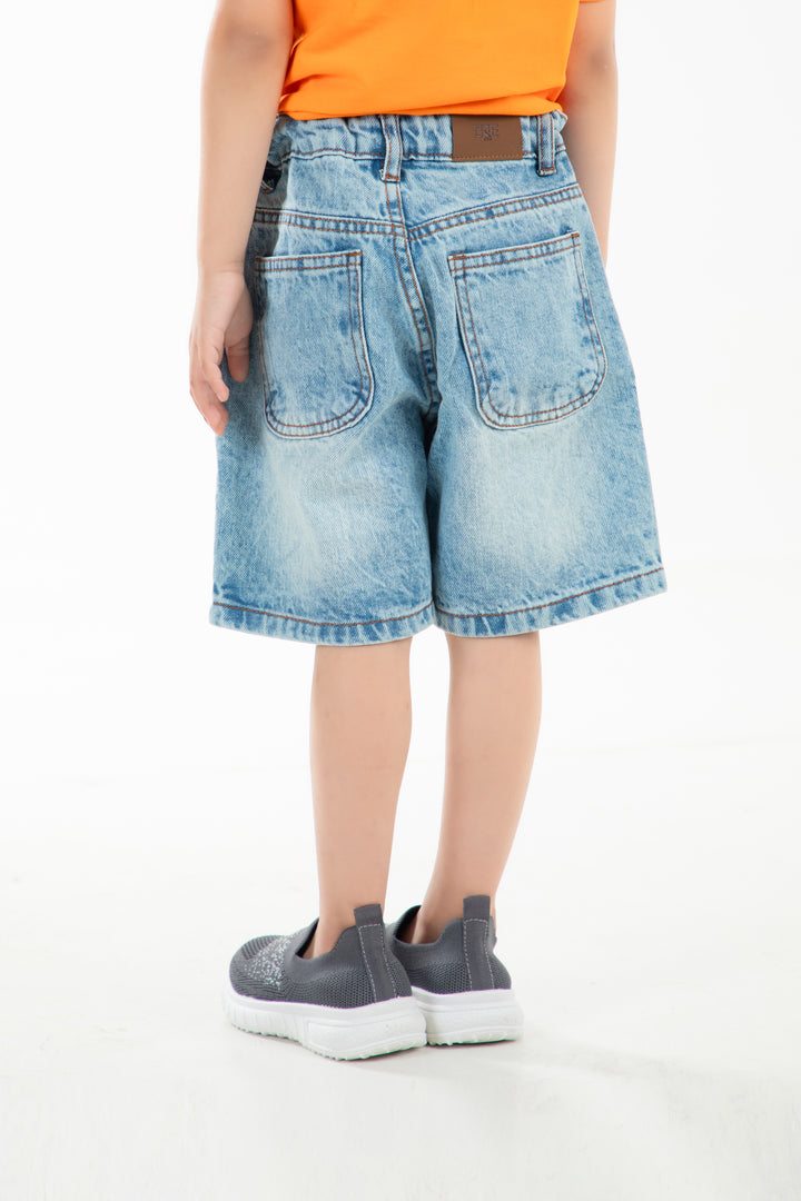 Denim Baggy Shorts