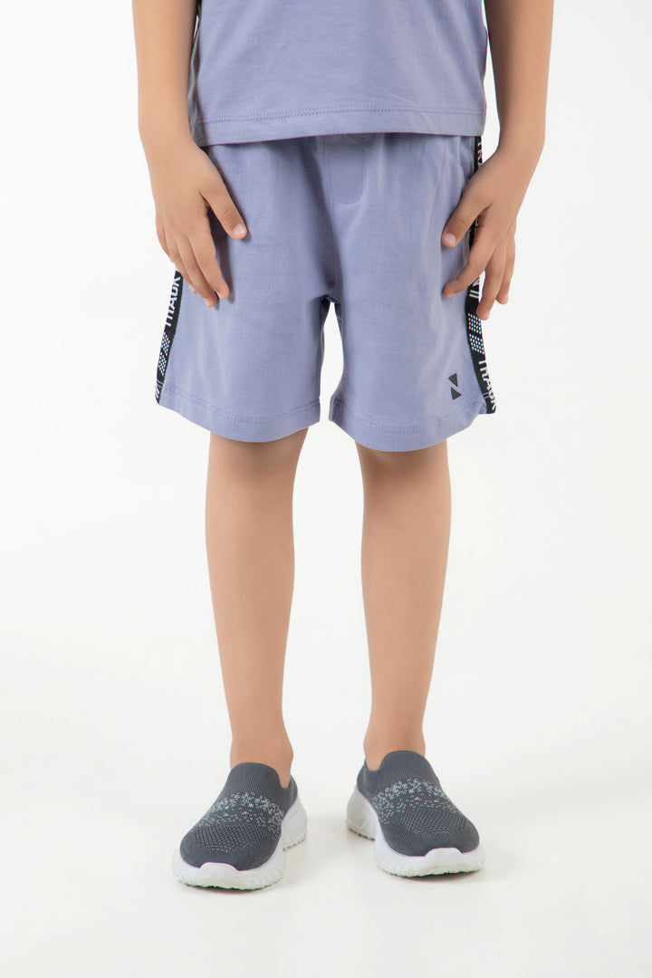 Taped Graphic Shorts