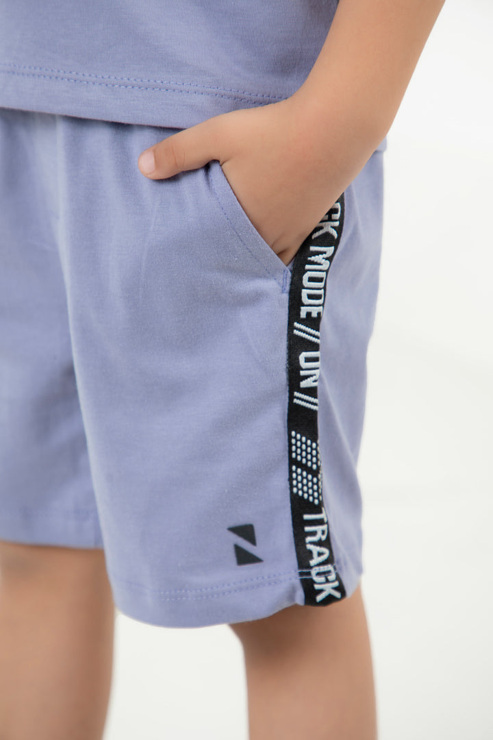 Taped Graphic Shorts
