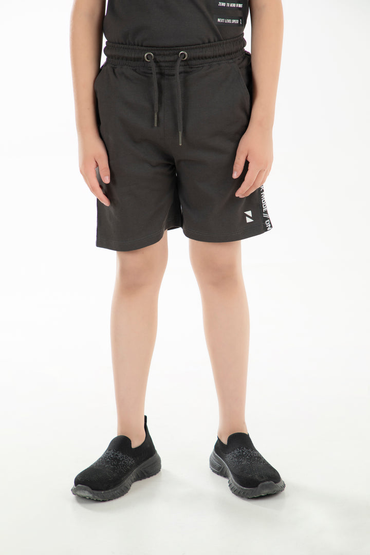 Taped Graphic Shorts