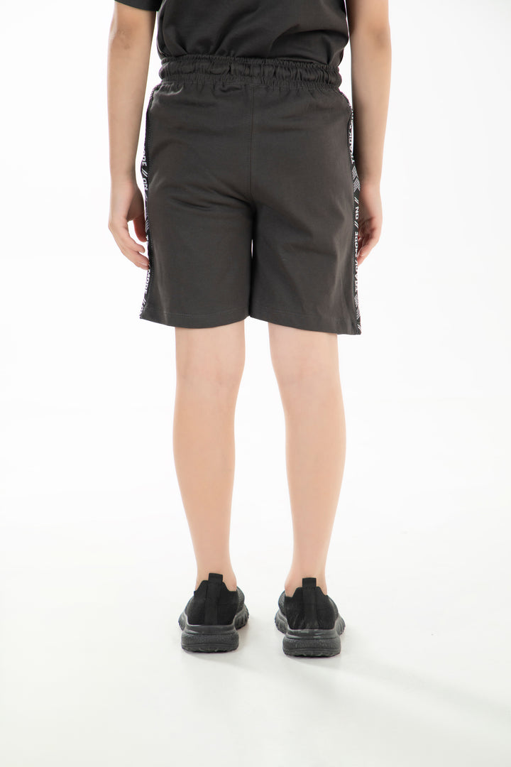 Taped Graphic Shorts