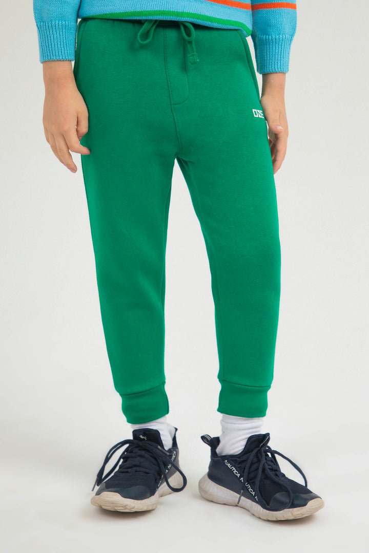 Logo Trackpants Green