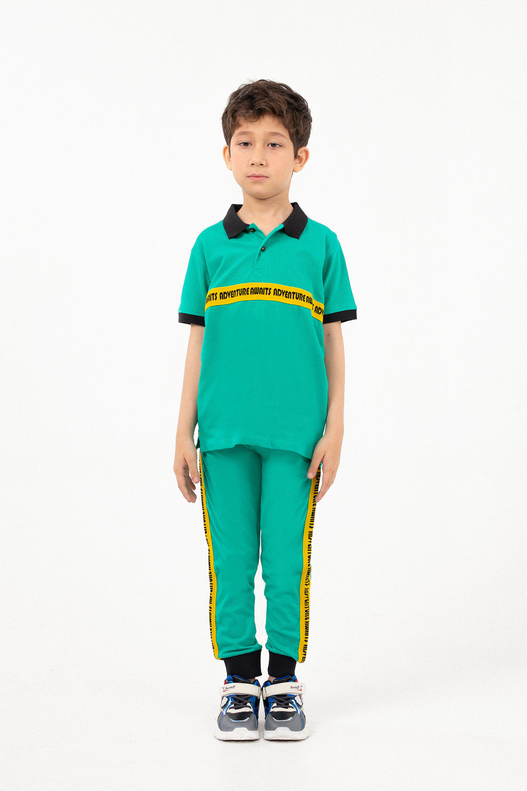 Tape Track Pants Green