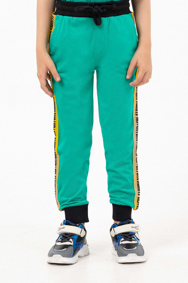 Tape Track Pants Green