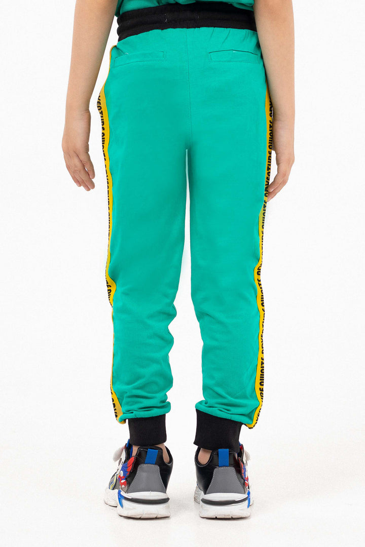 Tape Track Pants Green