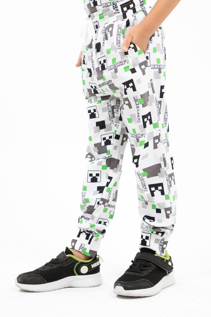 Gaming Track Pants White