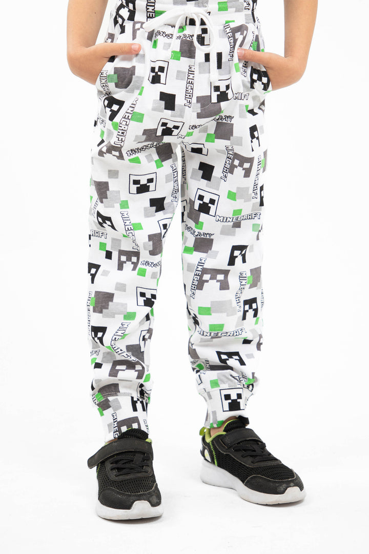 Gaming Track Pants White