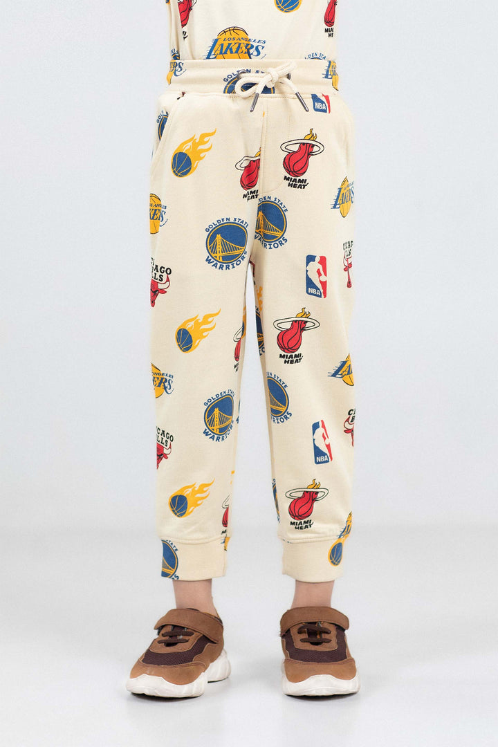 Printed Track Pants