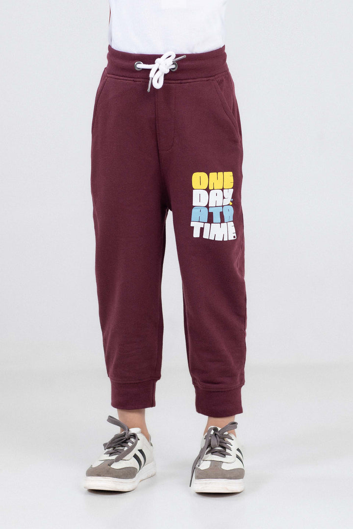 Graphic Track Pants
