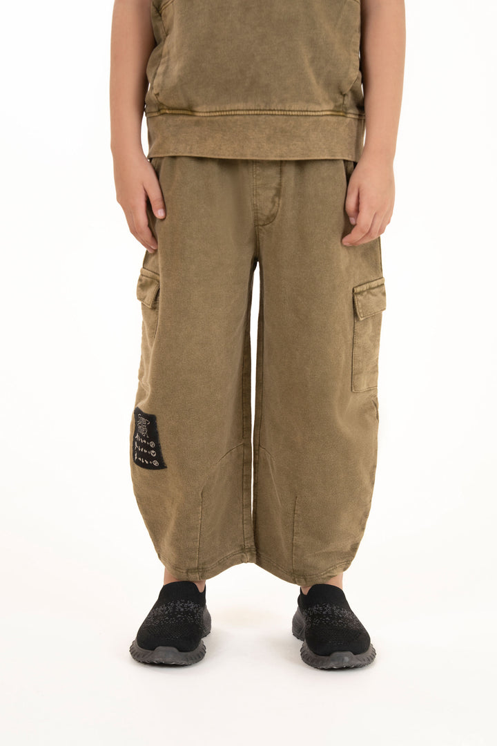 Washed Cargo Trousers