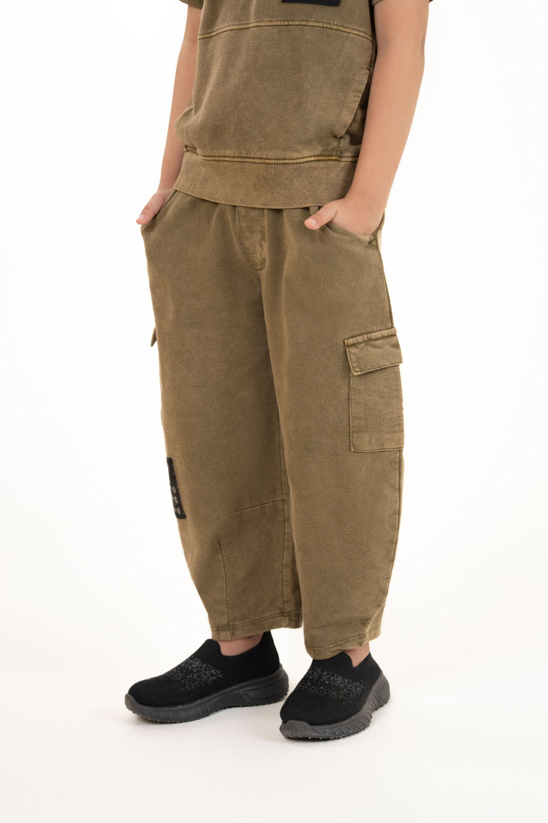 Washed Cargo Trousers