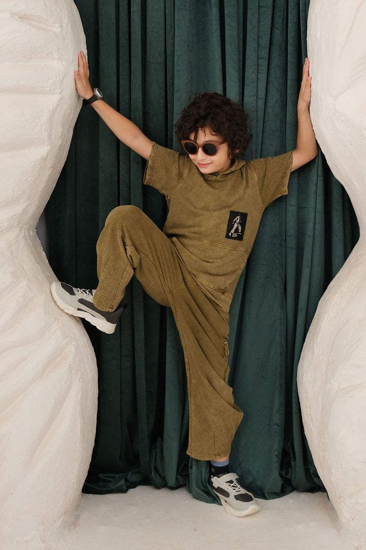Washed Cargo Trousers