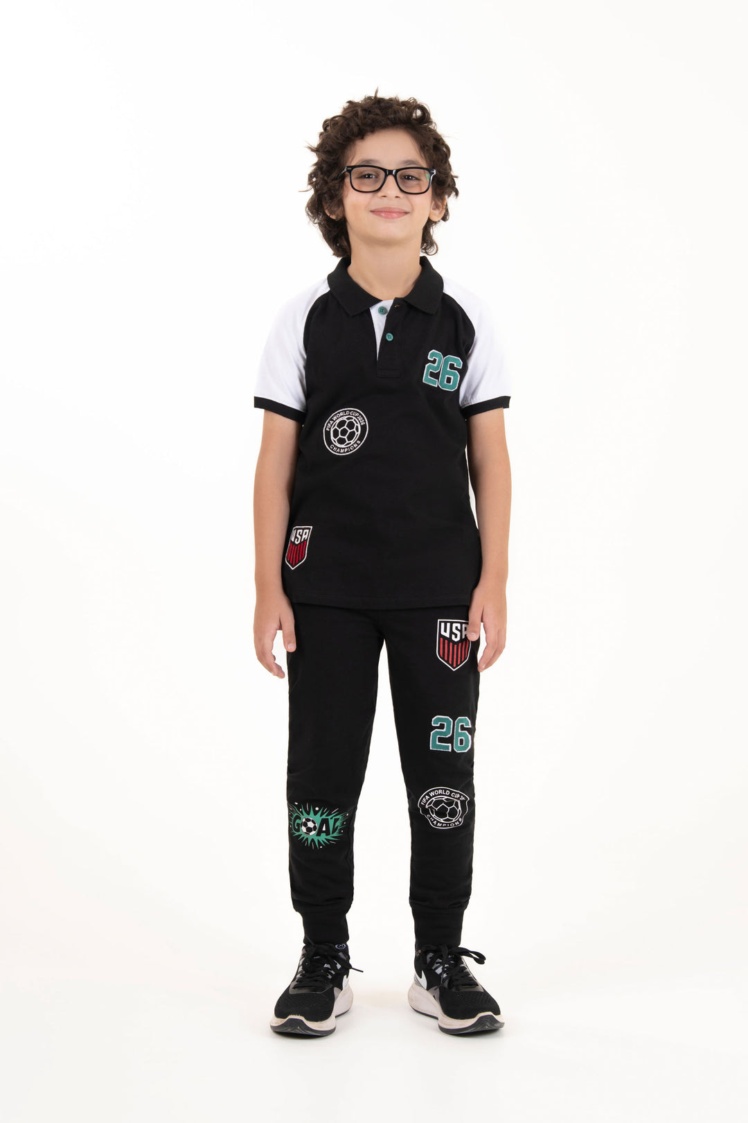 Graphic Track Pants