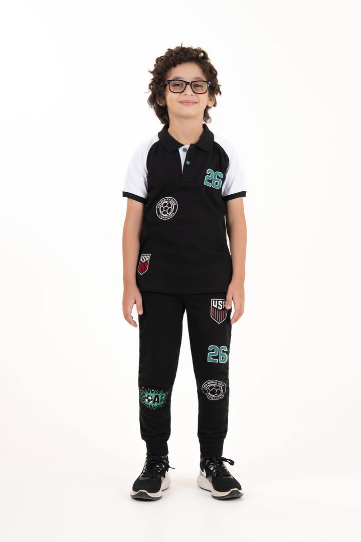 Graphic Track Pants