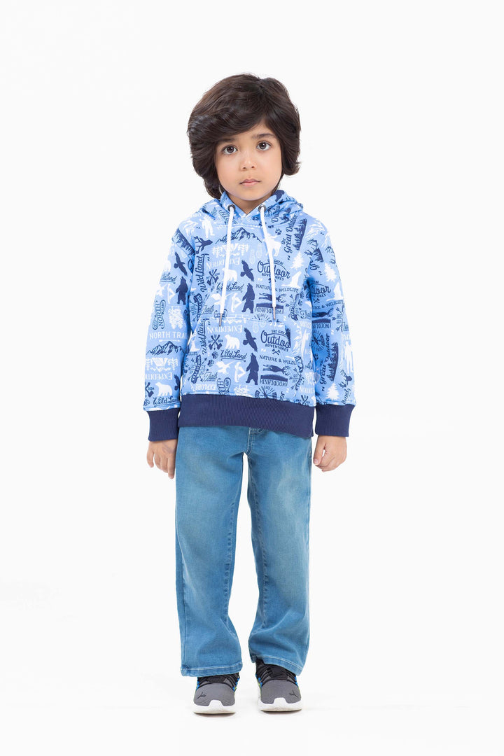 Printed Hoodie