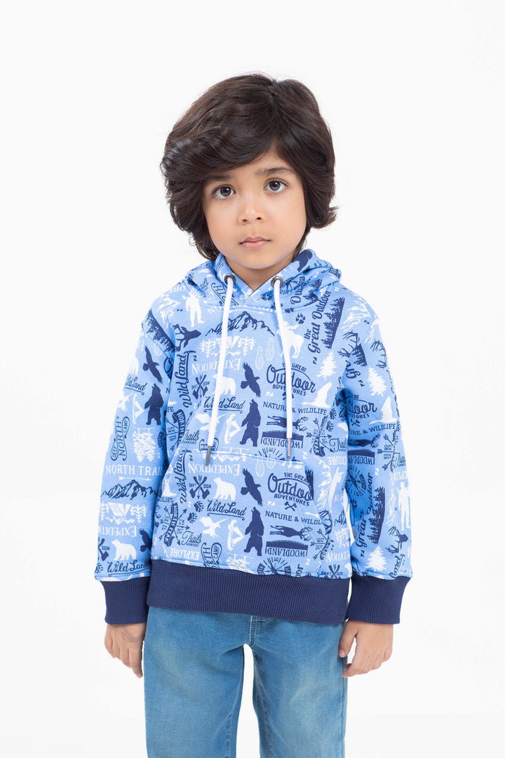 Printed Hoodie