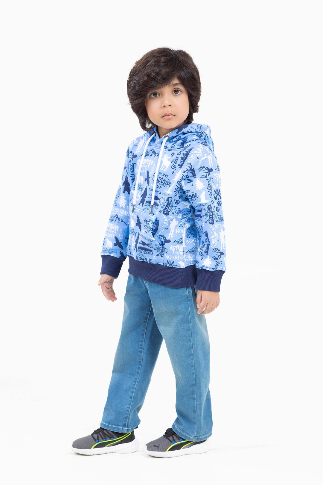 Printed Hoodie