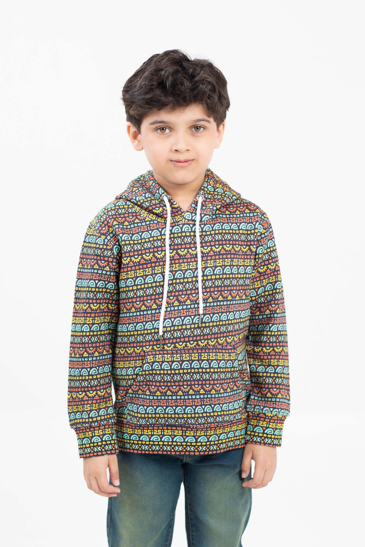 Printed Hoodie