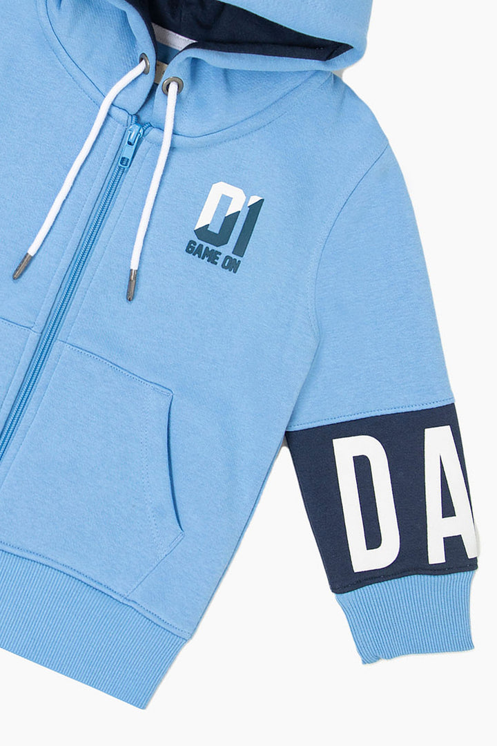 Paneled Graphic Hoodie