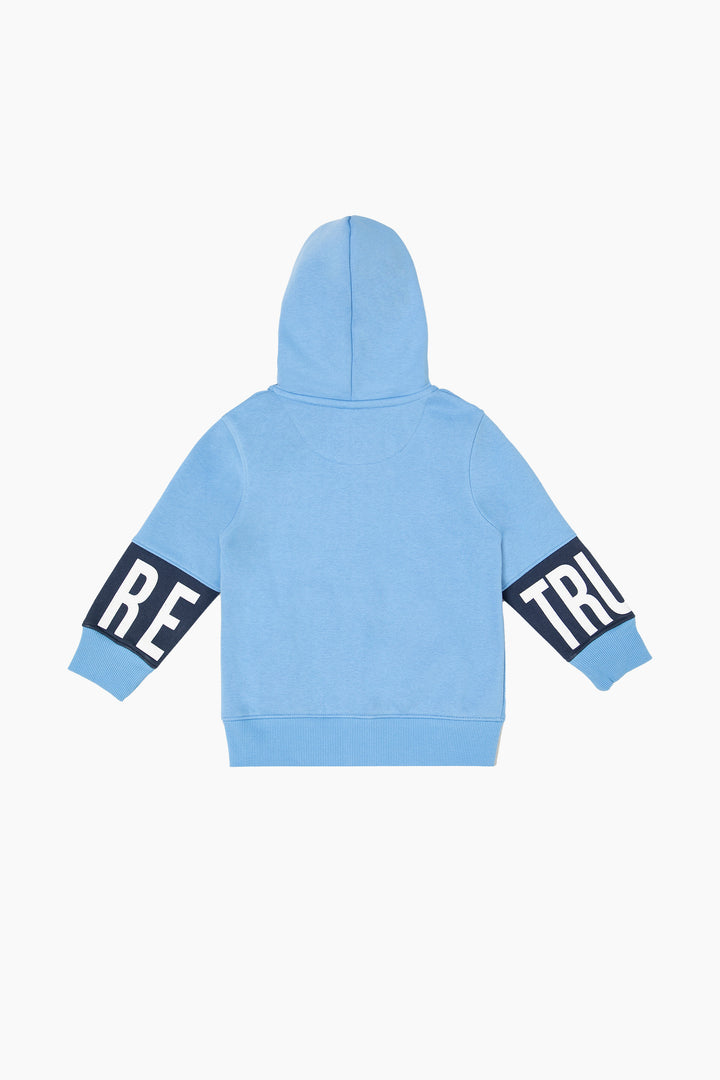Paneled Graphic Hoodie