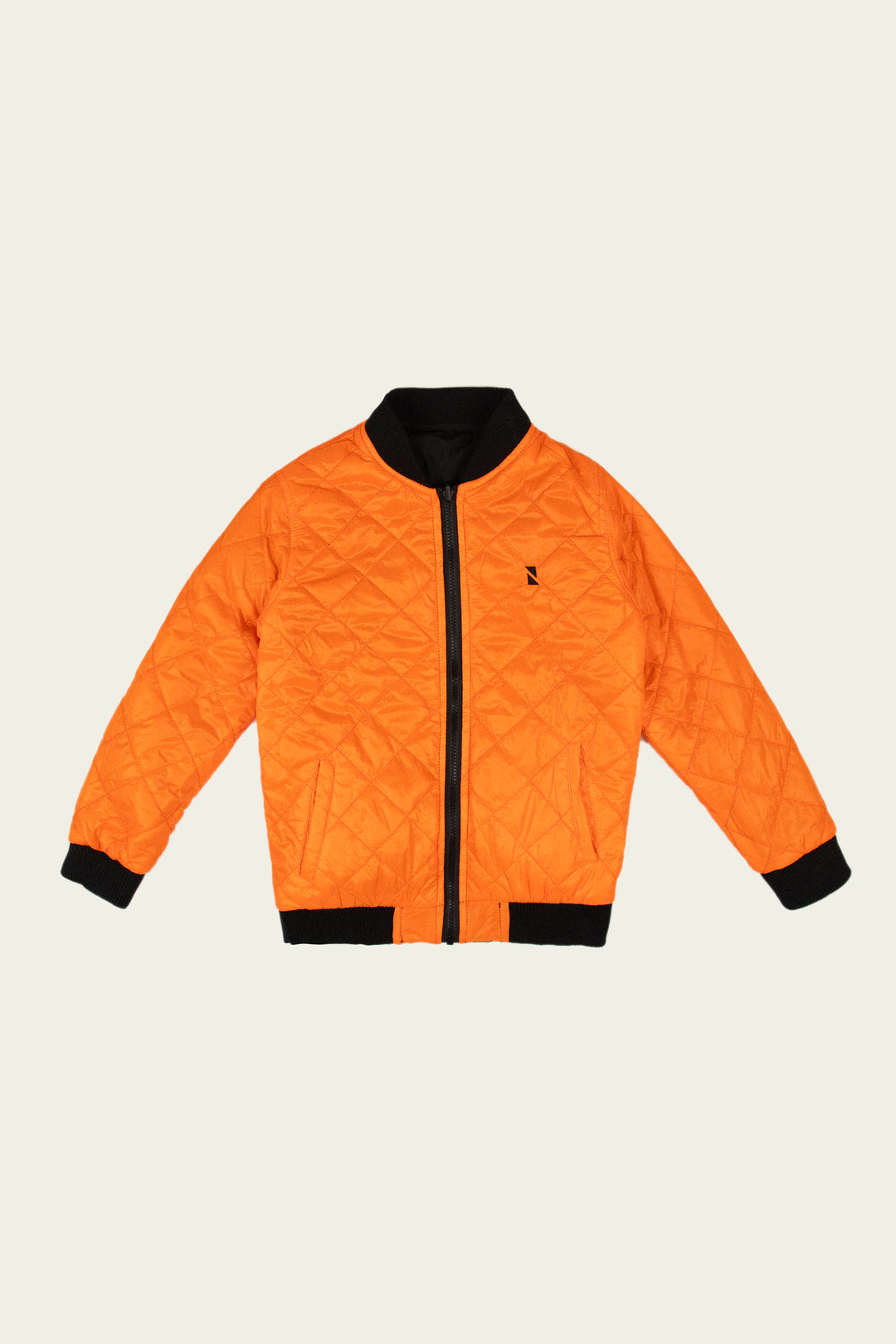 Convertible Jacket Black/Orange