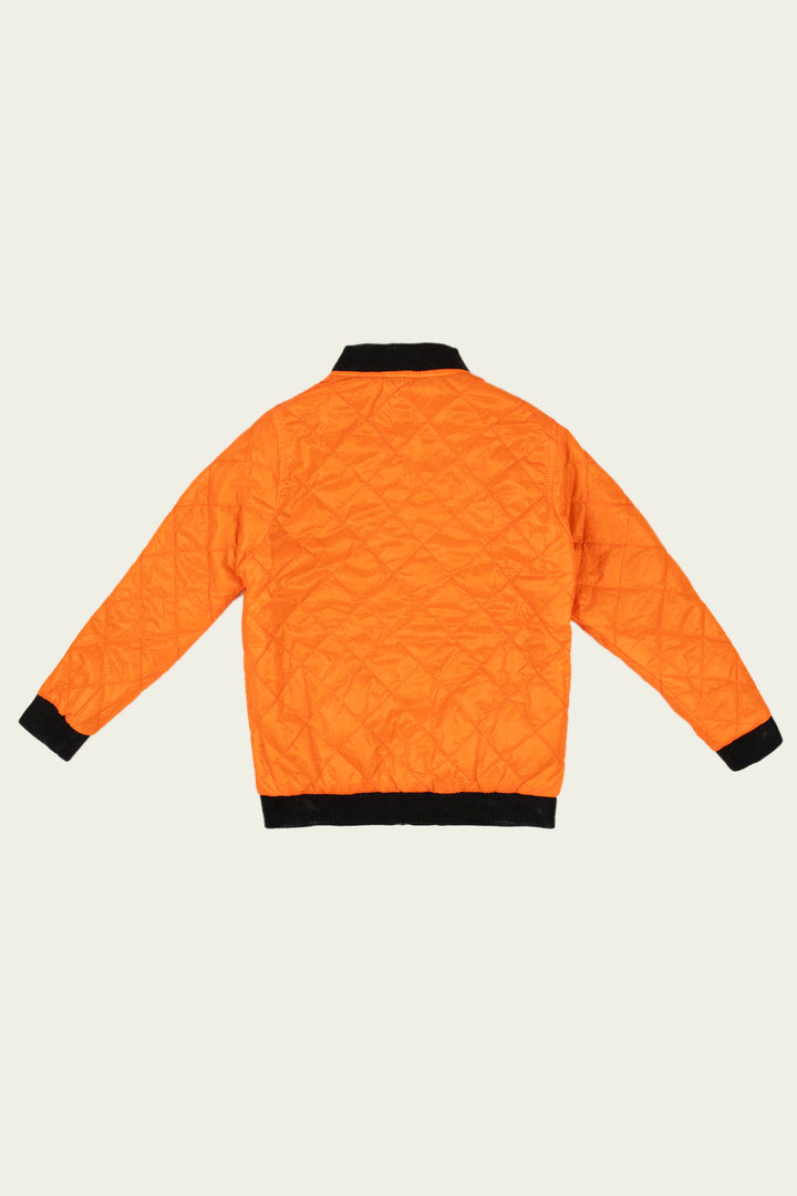 Convertible Jacket Black/Orange