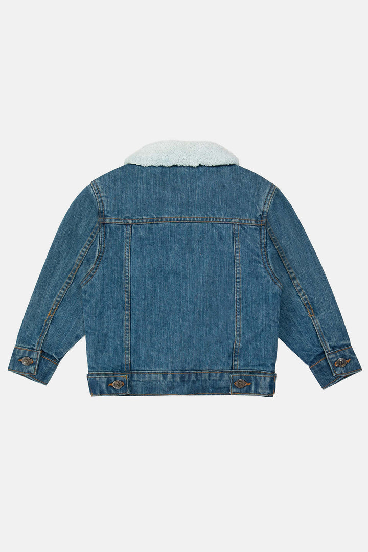 Denim Sherpa Jacket