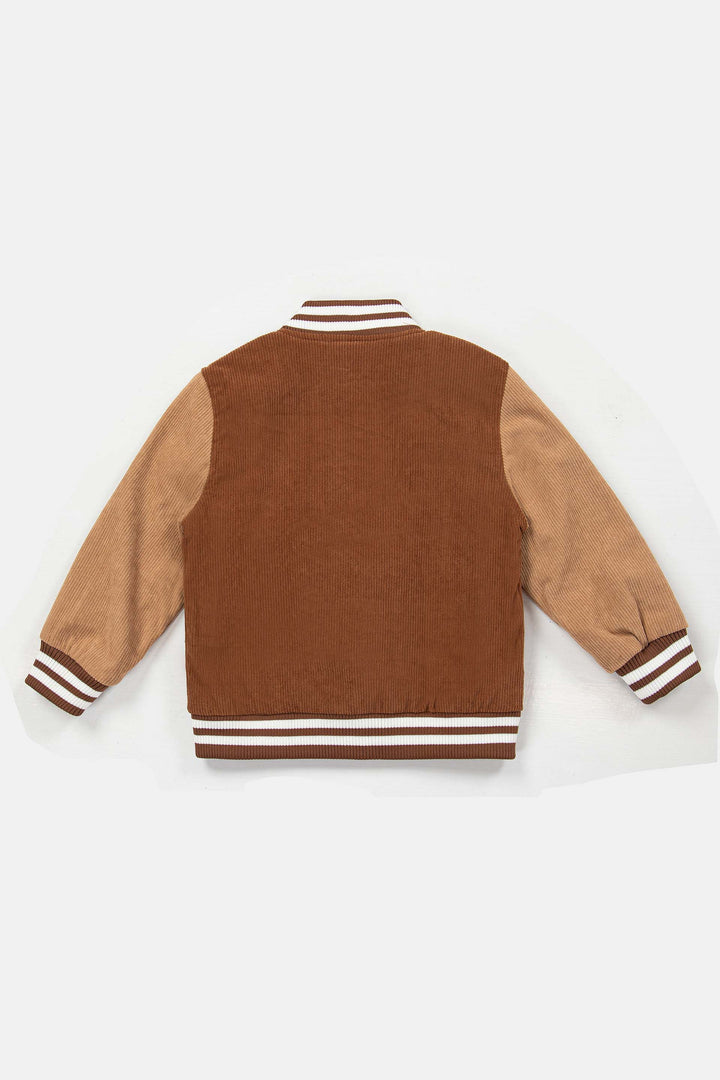 Corduroy Varsity Jacket