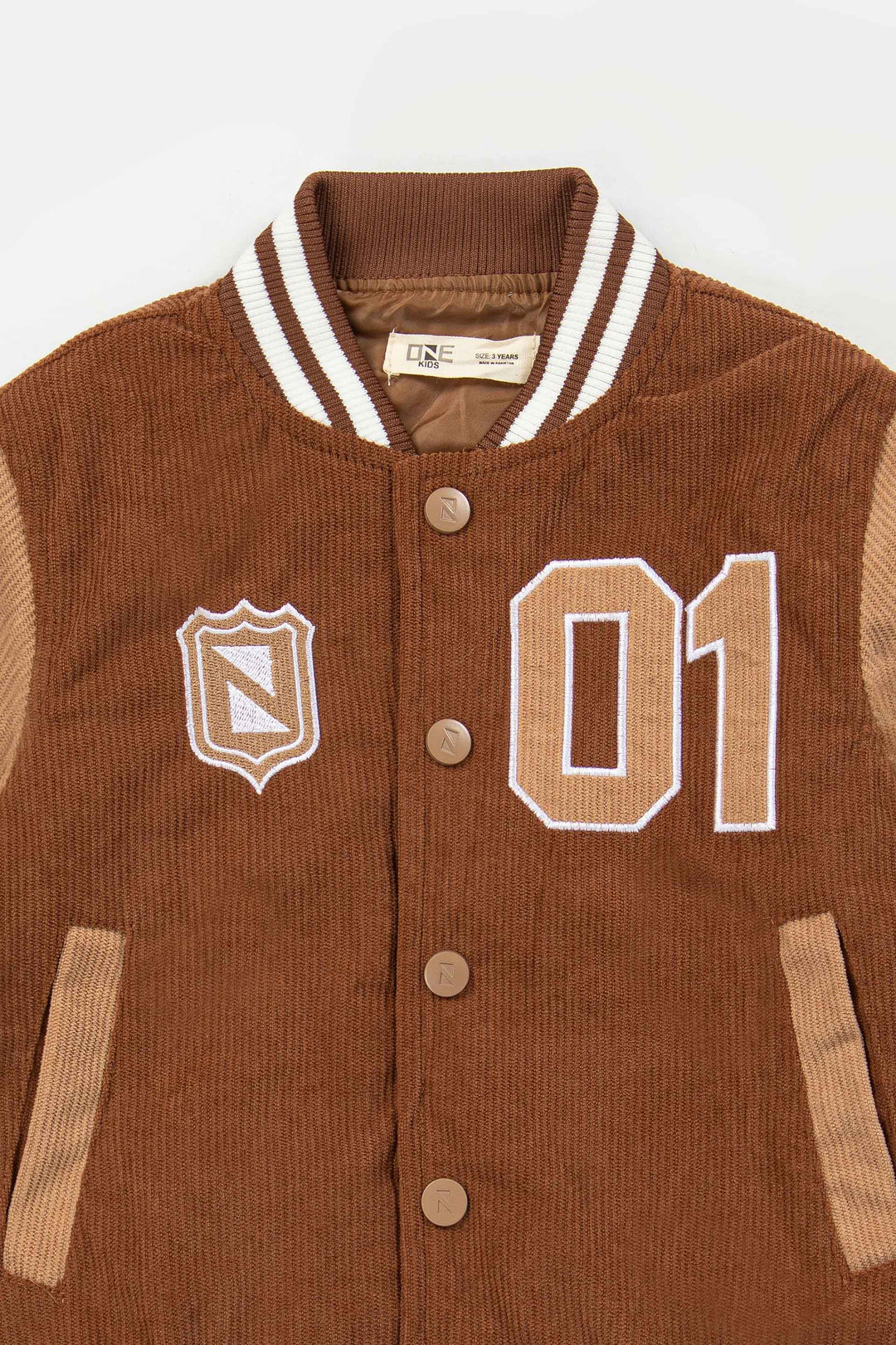 Corduroy Varsity Jacket