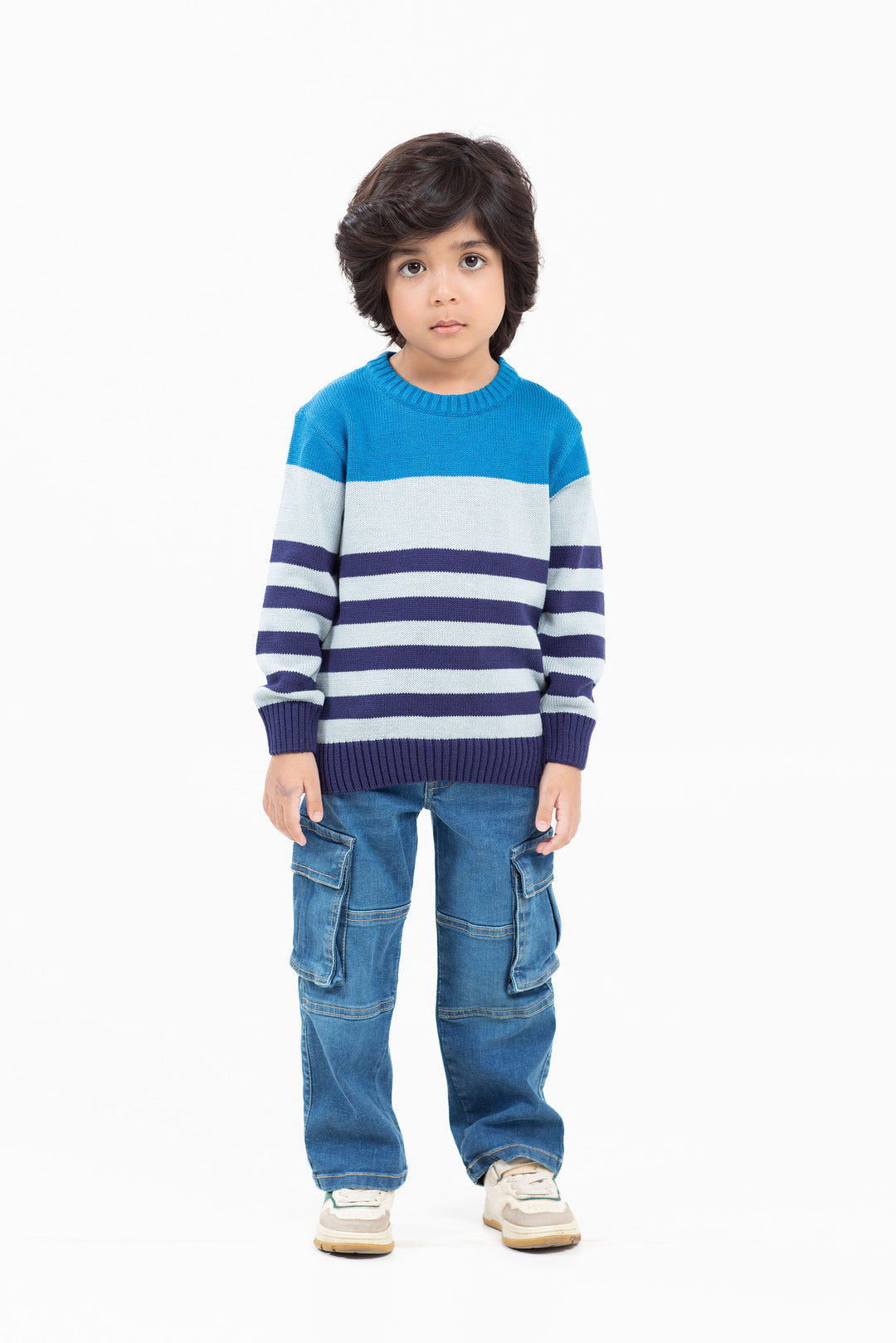 Colour Block Sweater