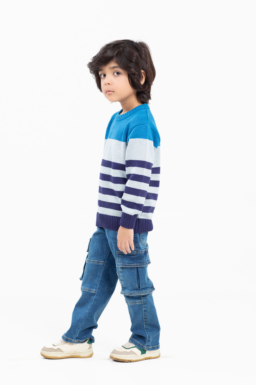 Colour Block Sweater