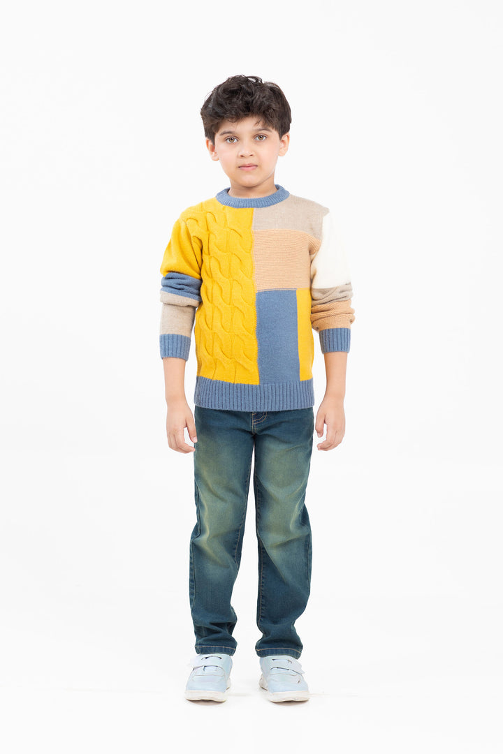 Colour Block Sweater