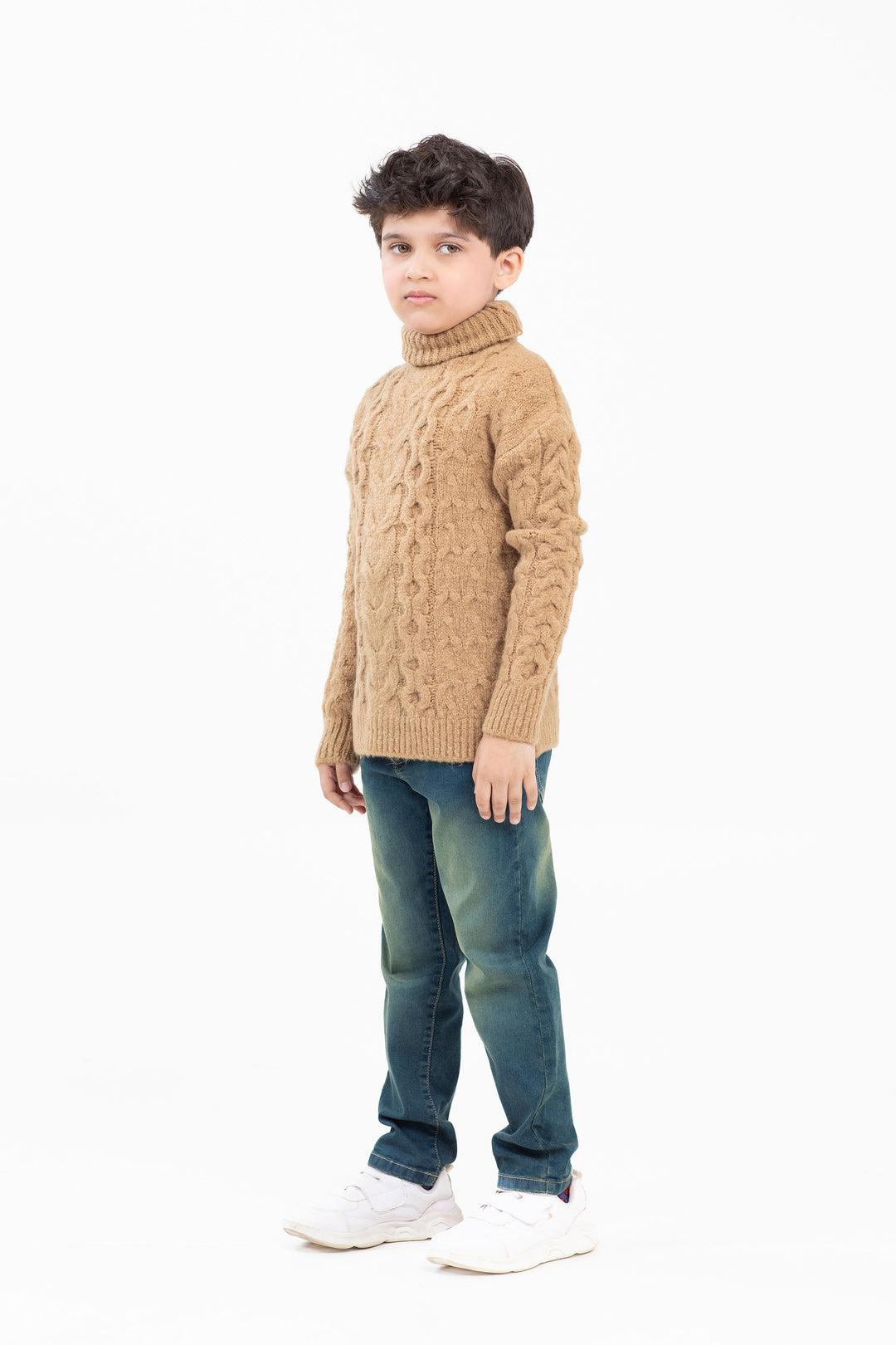 High Neck Sweater