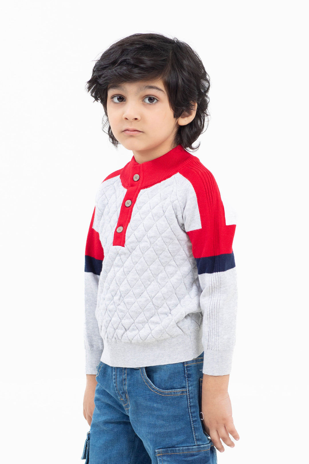 Buttoned Sweater