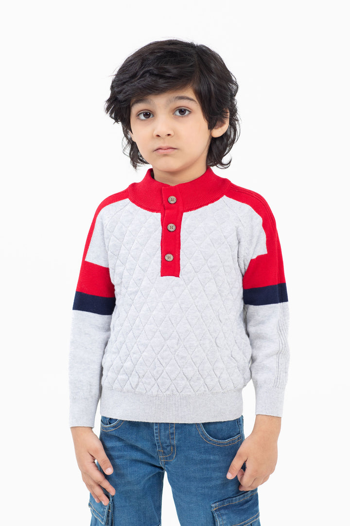 Buttoned Sweater