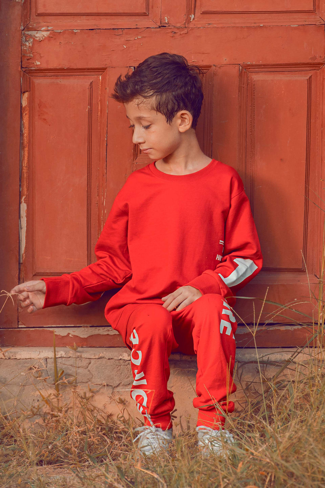 Sports Sweatshirt Red