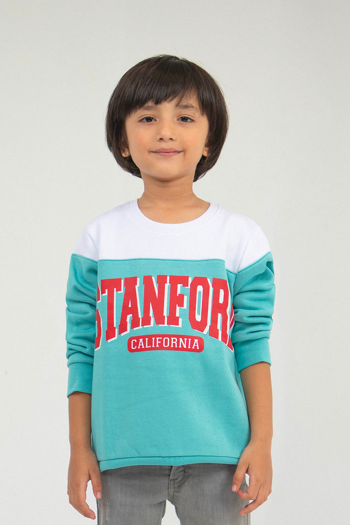 Stanford Sweatshirt Blue/White