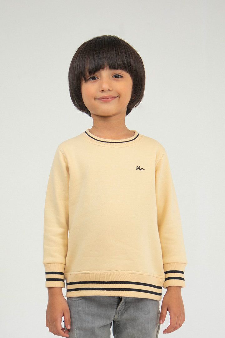 Logo Sweatshirt Beige