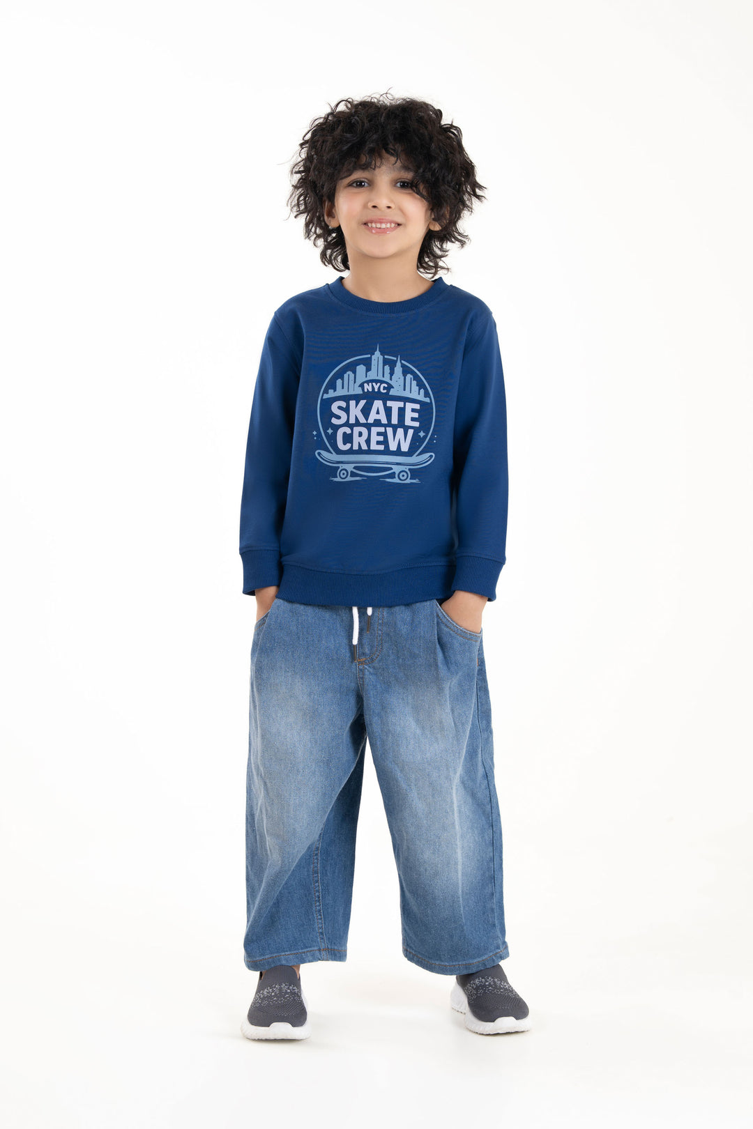 Skater Graphic Sweatshirt