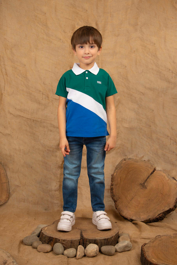 Diagonal Polo Green