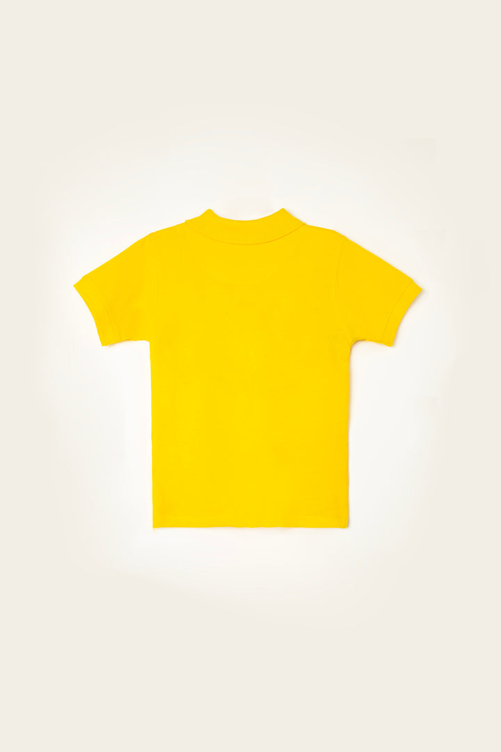 Text Polo Yellow