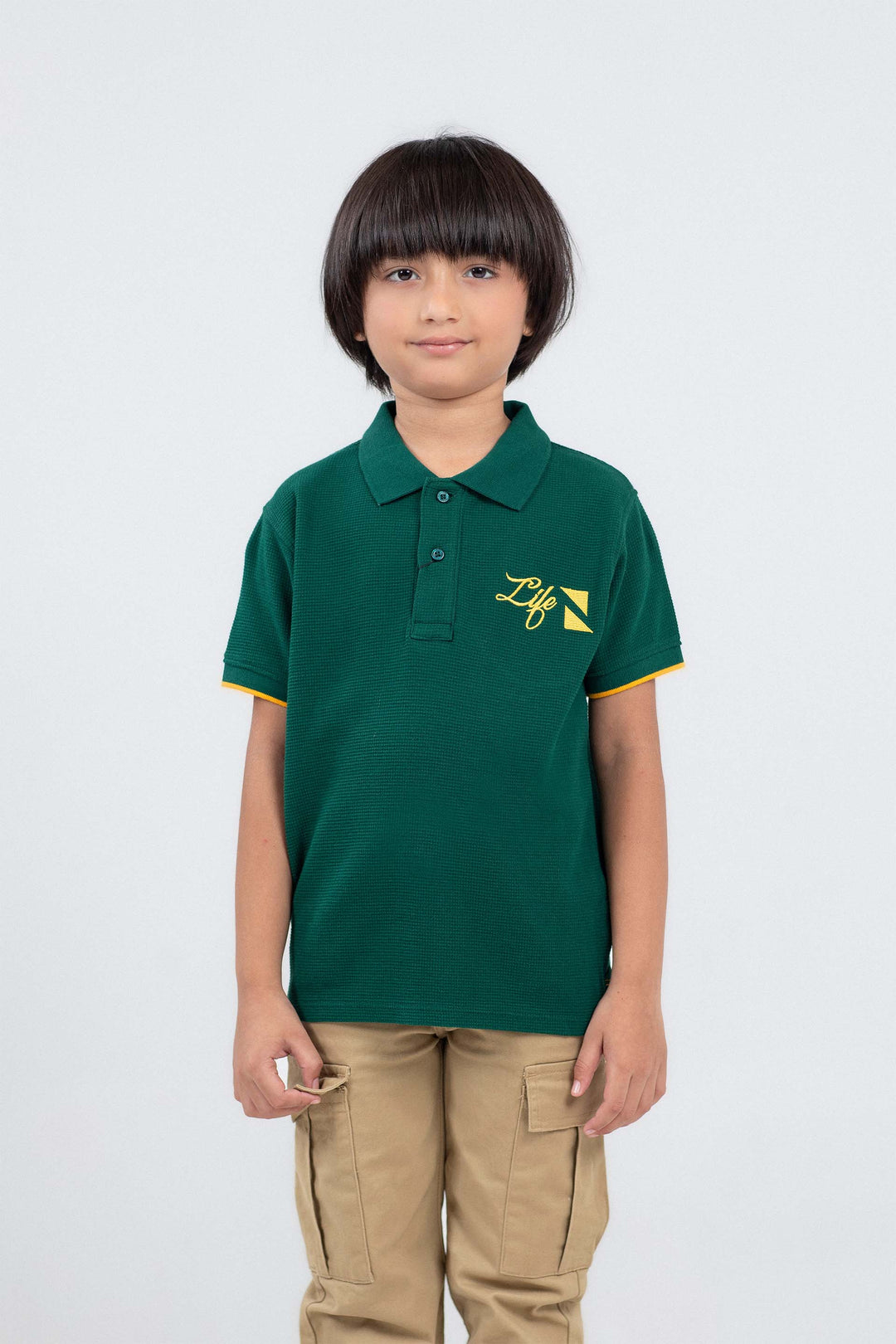 Textured Polo