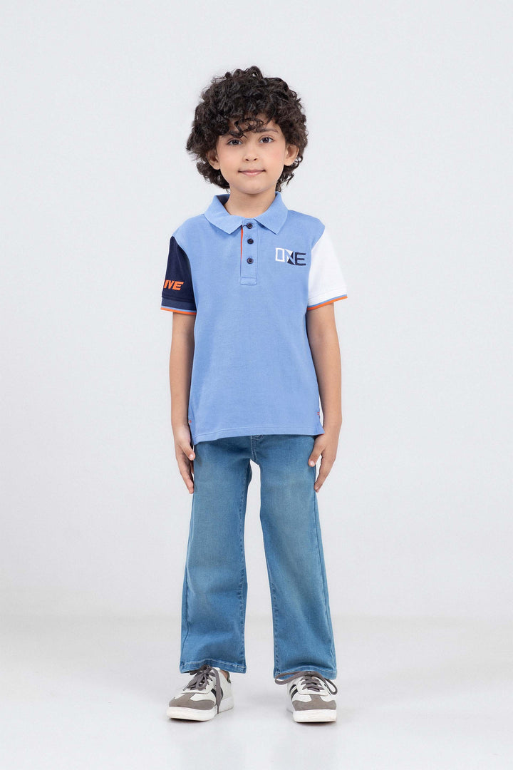 Colour Block Polo