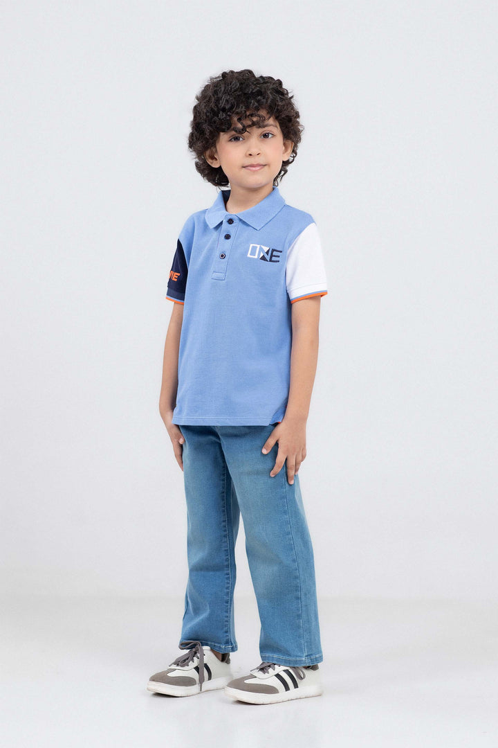 Colour Block Polo