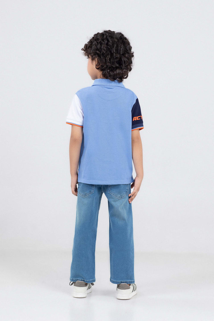 Colour Block Polo