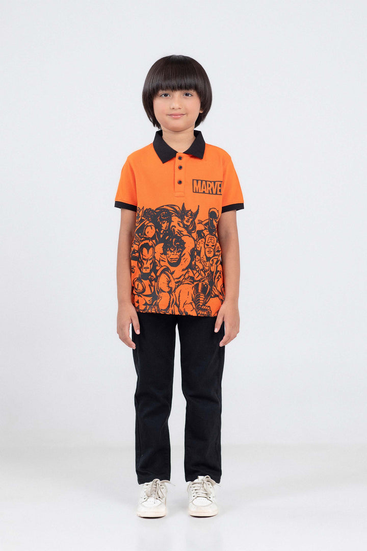 Marvel Printed Polo